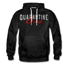 Quarantine And Chill Hoodie - Heather Black - Loyalty Vibes