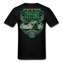 Pro Customs Motorcycle T-Shirt black - Loyalty Vibes