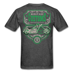 Pro Customs Motorcycle T-Shirt heather black - Loyalty Vibes