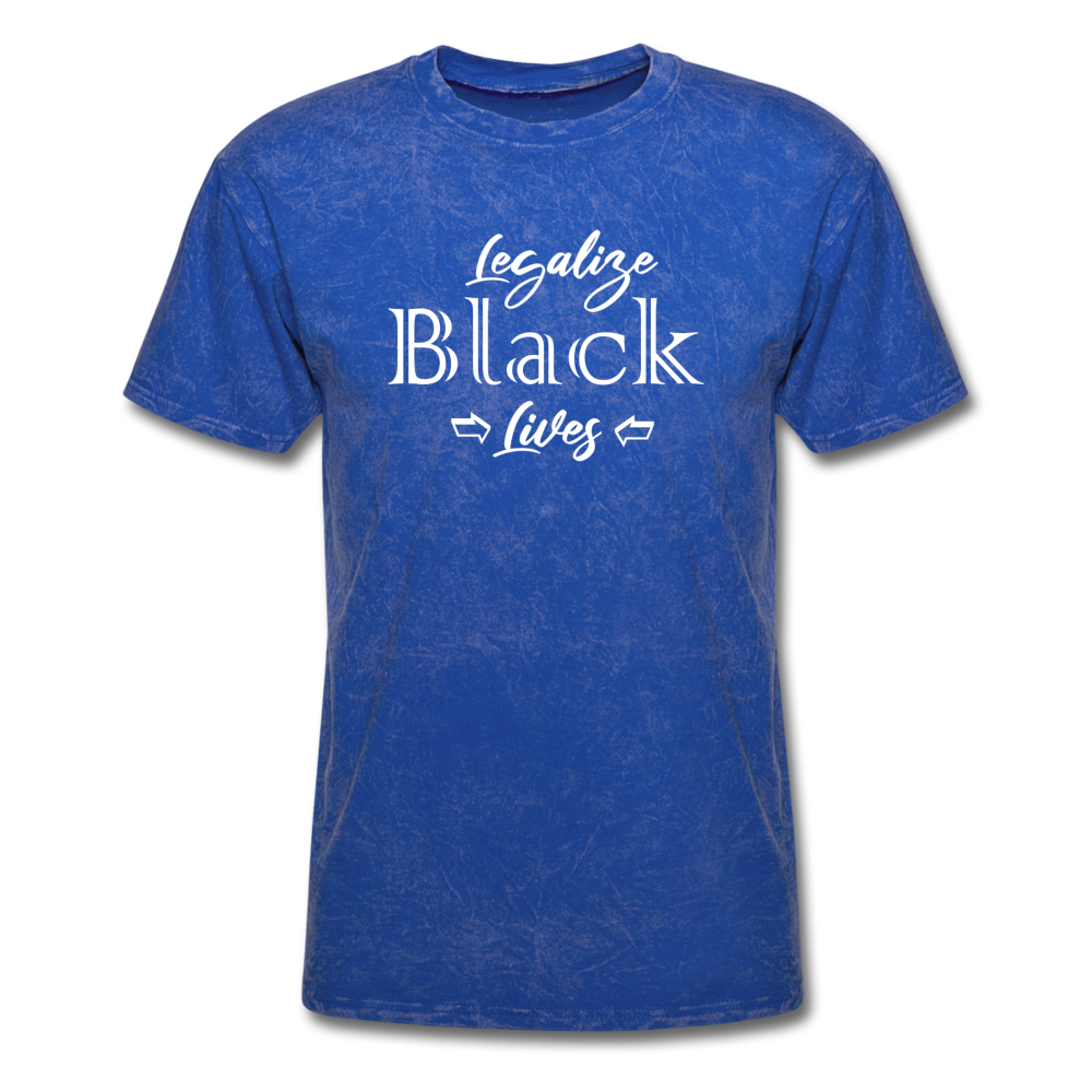 Legalize Black Lives Men's T-Shirt mineral royal - Loyalty Vibes