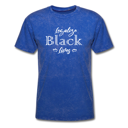 Legalize Black Lives Men's T-Shirt mineral royal - Loyalty Vibes