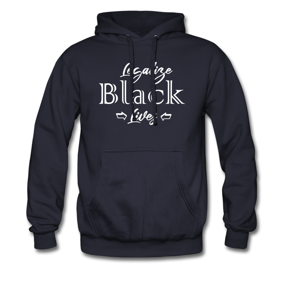 Legalize Black Lives Hoodie - navy - Loyalty Vibes