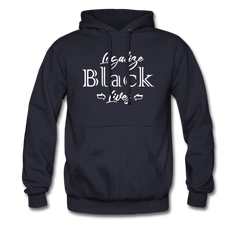 Legalize Black Lives Hoodie navy - Loyalty Vibes