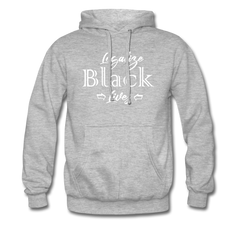 Legalize Black Lives Hoodie heather grey - Loyalty Vibes