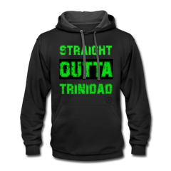 Straight Outta Trinidad Hoodie black/asphalt - Loyalty Vibes