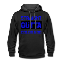 Straight Outta Colorado Hoodie V1 black/asphalt - Loyalty Vibes