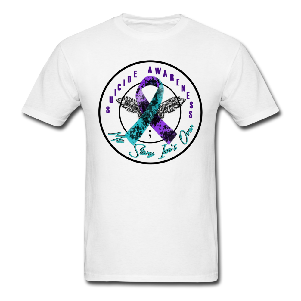 Suicide Prevention My Story T-Shirt white - Loyalty Vibes