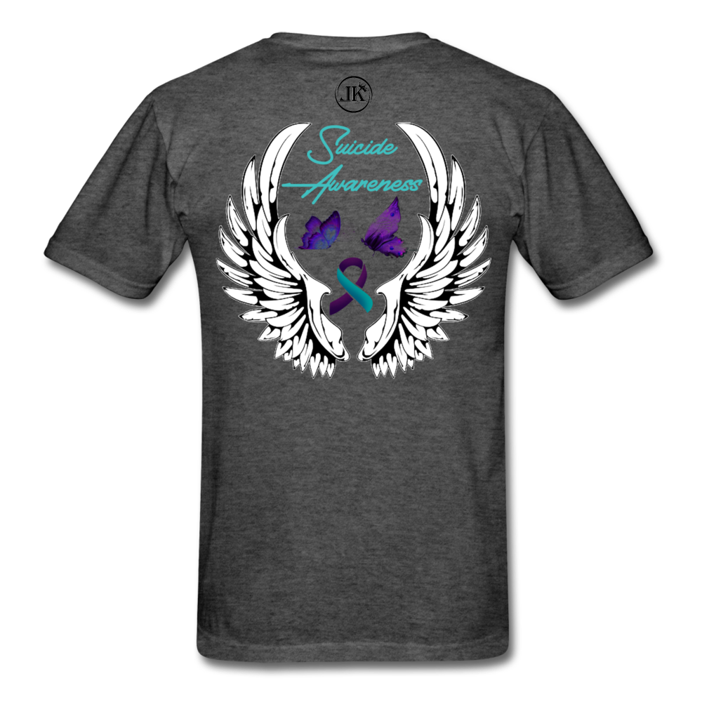 Suicide Battle T-Shirt heather black - Loyalty Vibes