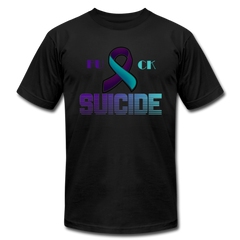 Fuck Suicide T-Shirt black - Loyalty Vibes