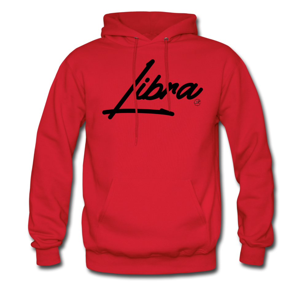 Libra Hoodie red - Loyalty Vibes