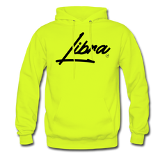 Libra Hoodie safety green - Loyalty Vibes