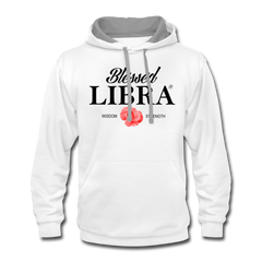 Blessed Libra Hoodie - Black white/gray - Loyalty Vibes