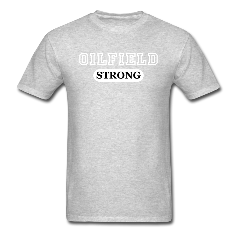 Classic Oilfield Strong T-Shirt heather gray - Loyalty Vibes