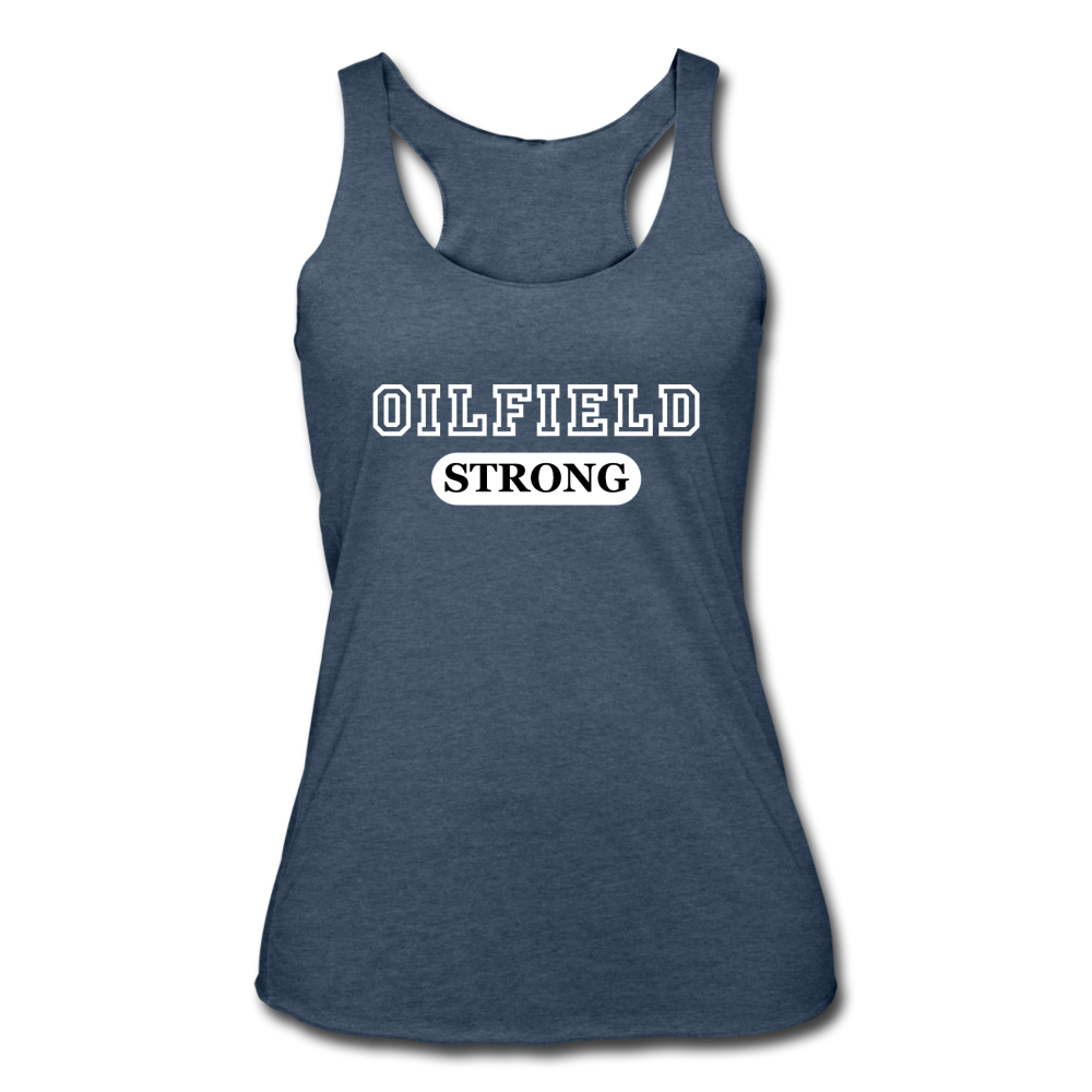 Classic Oilfield Strong Tank Top heather navy - Loyalty Vibes