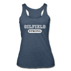 Classic Oilfield Strong Tank Top heather navy - Loyalty Vibes