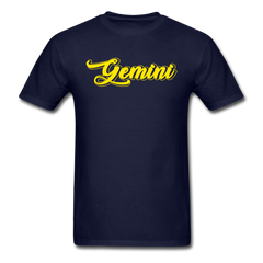 Smooth Gemini T-Shirt navy - Loyalty Vibes