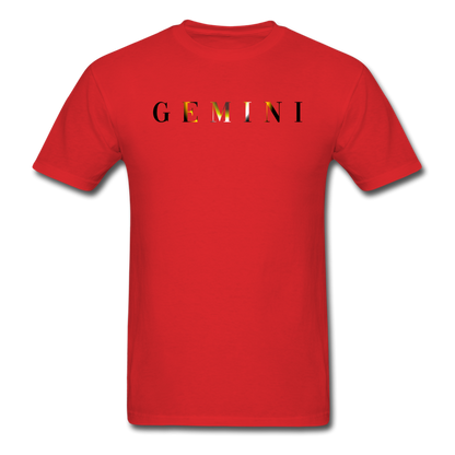Superior Gemini T-Shirt red - Loyalty Vibes
