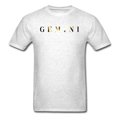 Superior Gemini T-Shirt light heather gray - Loyalty Vibes
