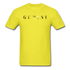 Superior Gemini T-Shirt yellow - Loyalty Vibes