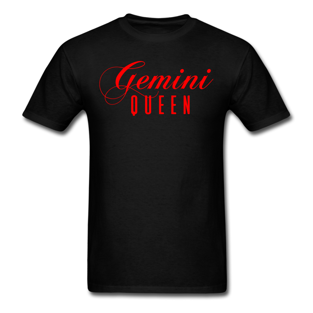 Gemini Queen T-Shirt black - Loyalty Vibes