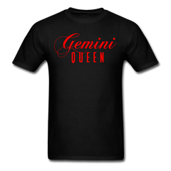 Gemini Queen T-Shirt black - Loyalty Vibes