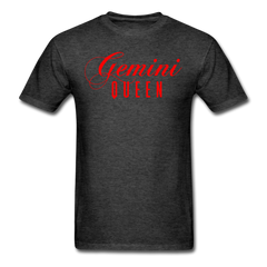 Gemini Queen T-Shirt heather black - Loyalty Vibes