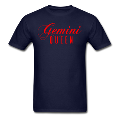 Gemini Queen T-Shirt navy - Loyalty Vibes