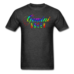 LGBT Gemini Queen T-Shirt heather black - Loyalty Vibes
