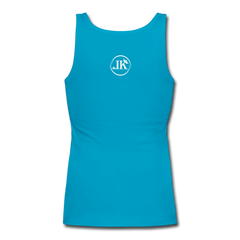 Blessed Libra Women's Fitted Tank Top - Loyalty Vibes