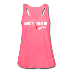 Mental Health Matters Flowy Tank Top neon pink - Loyalty Vibes