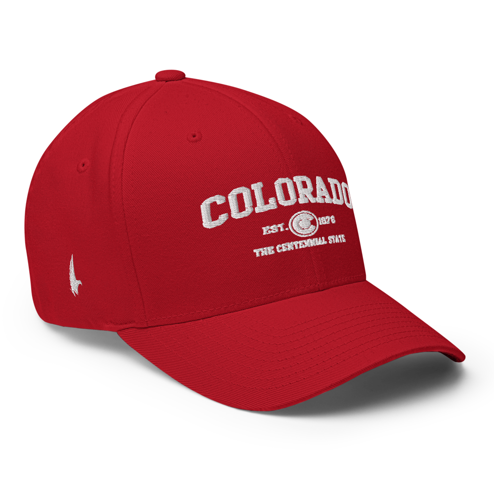 Sportswear Colorado Fitted Hat Red - Loyalty Vibes