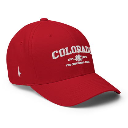 Sportswear Colorado Fitted Hat Red - Loyalty Vibes