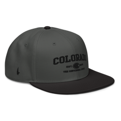 Sportswear Colorado Snapback Hat Charcoal Gray/Black/Black OS - Loyalty Vibes