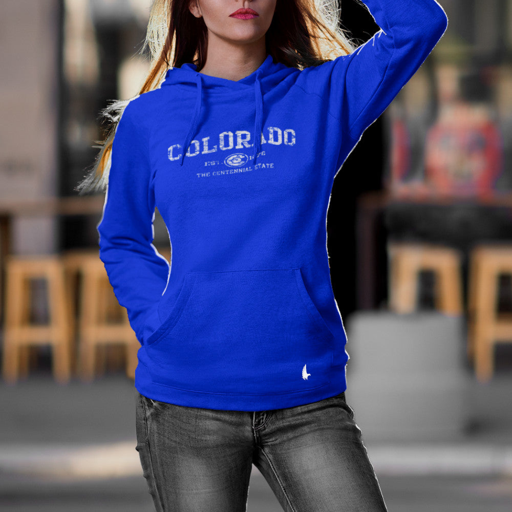 Sportswear Colorado Pullover Hoodie Blue - Loyalty Vibes