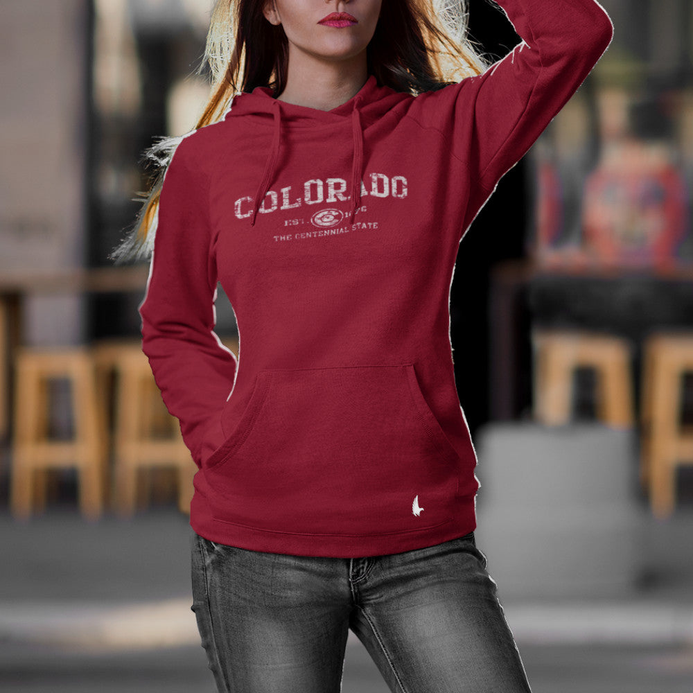Sportswear Colorado Pullover Hoodie - Maroon - Loyalty Vibes