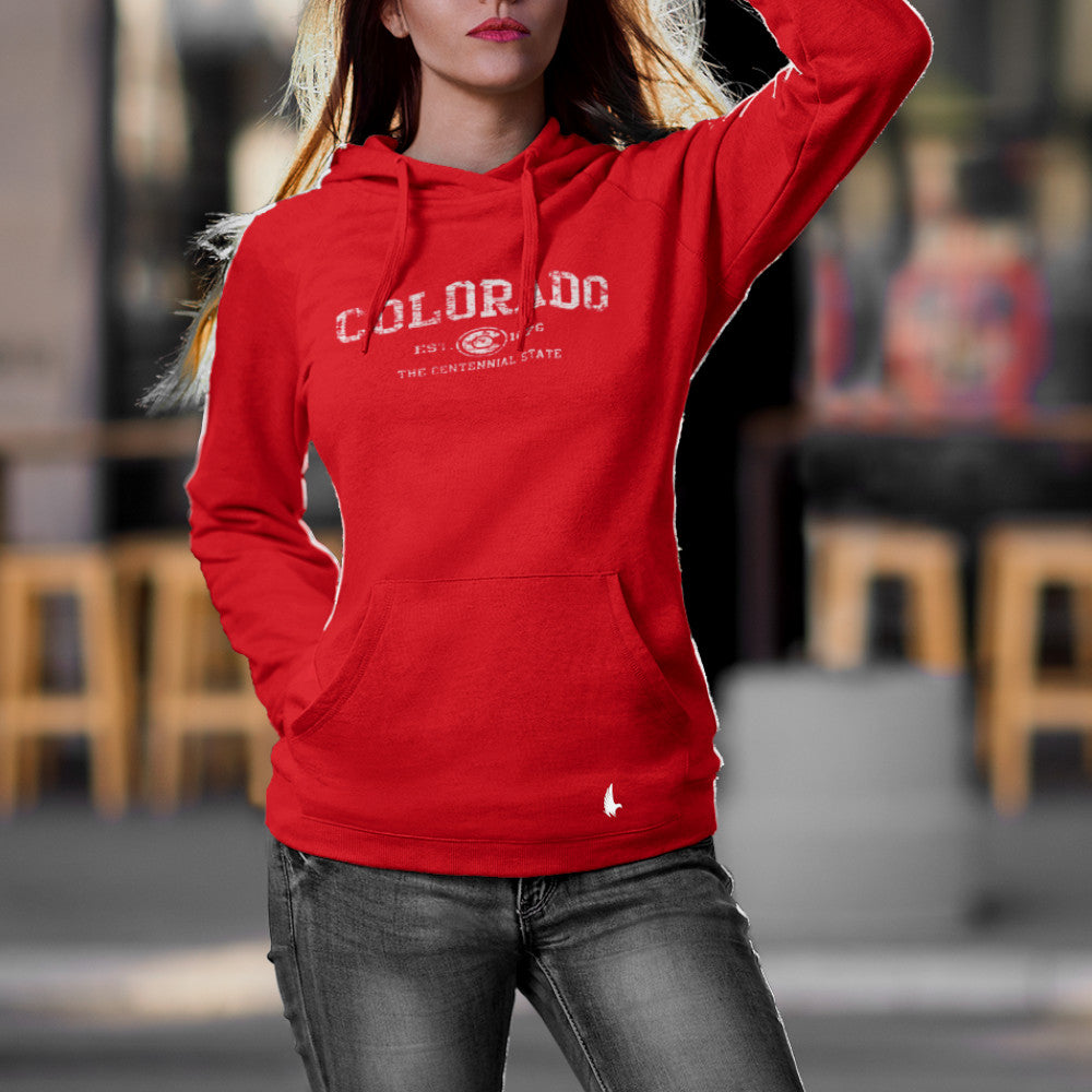 Sportswear Colorado Pullover Hoodie Red - Loyalty Vibes