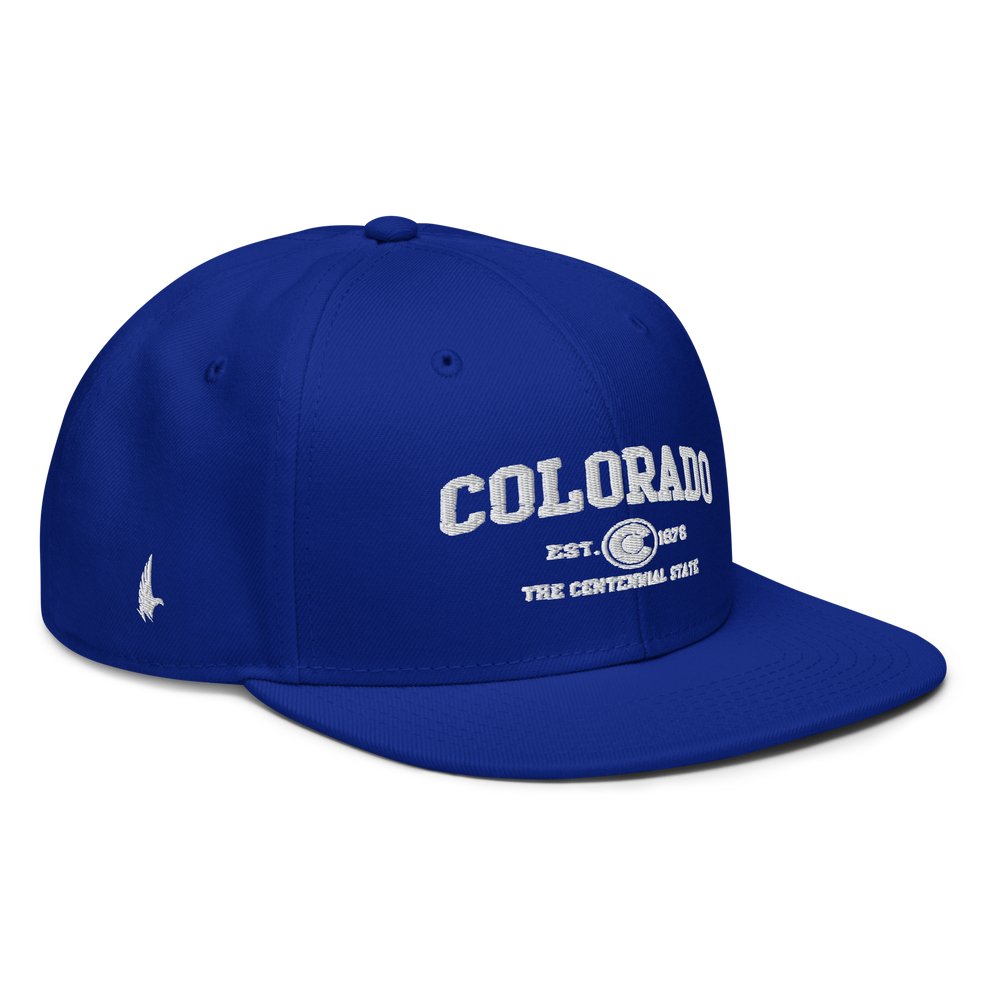 Sportswear Colorado Snapback Hat Blue White OS - Loyalty Vibes