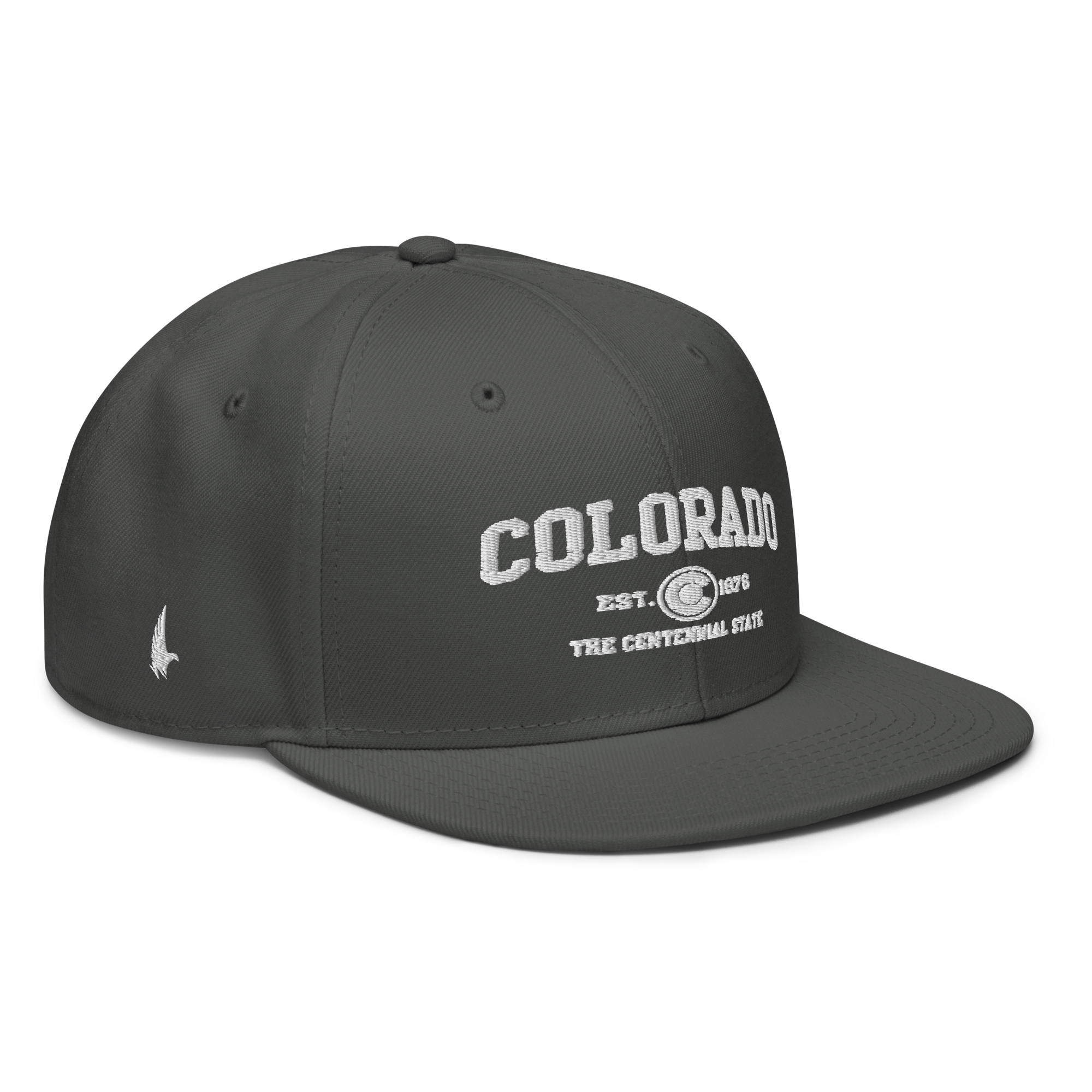 Sportswear Colorado Snapback Hat - Charcoal Gray/White OS - Loyalty Vibes