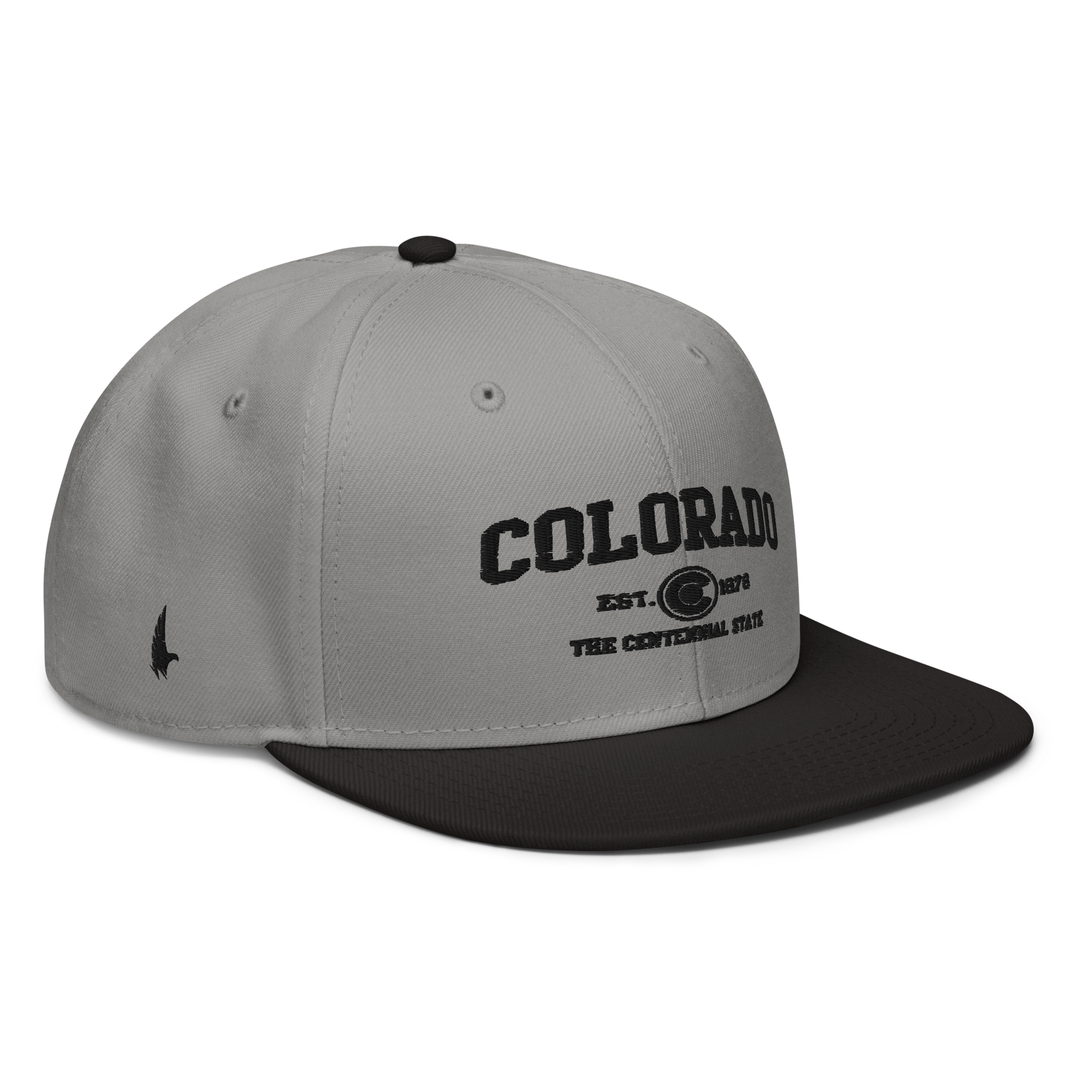 Sportswear Colorado Snapback Hat Gray Black Black OS - Loyalty Vibes