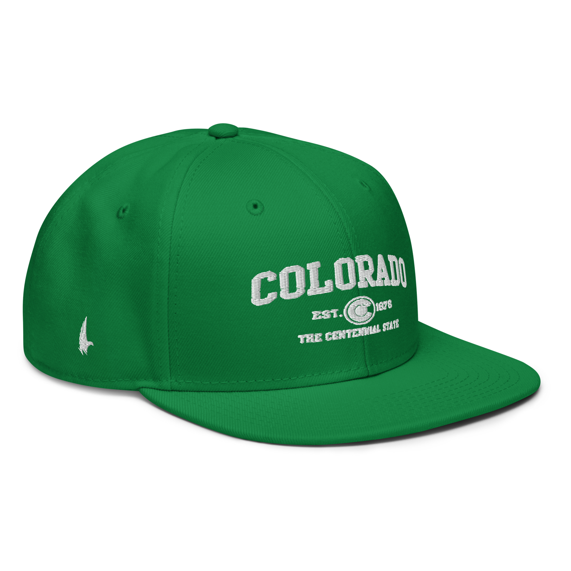 Sportswear Colorado Snapback Hat Green White OS - Loyalty Vibes