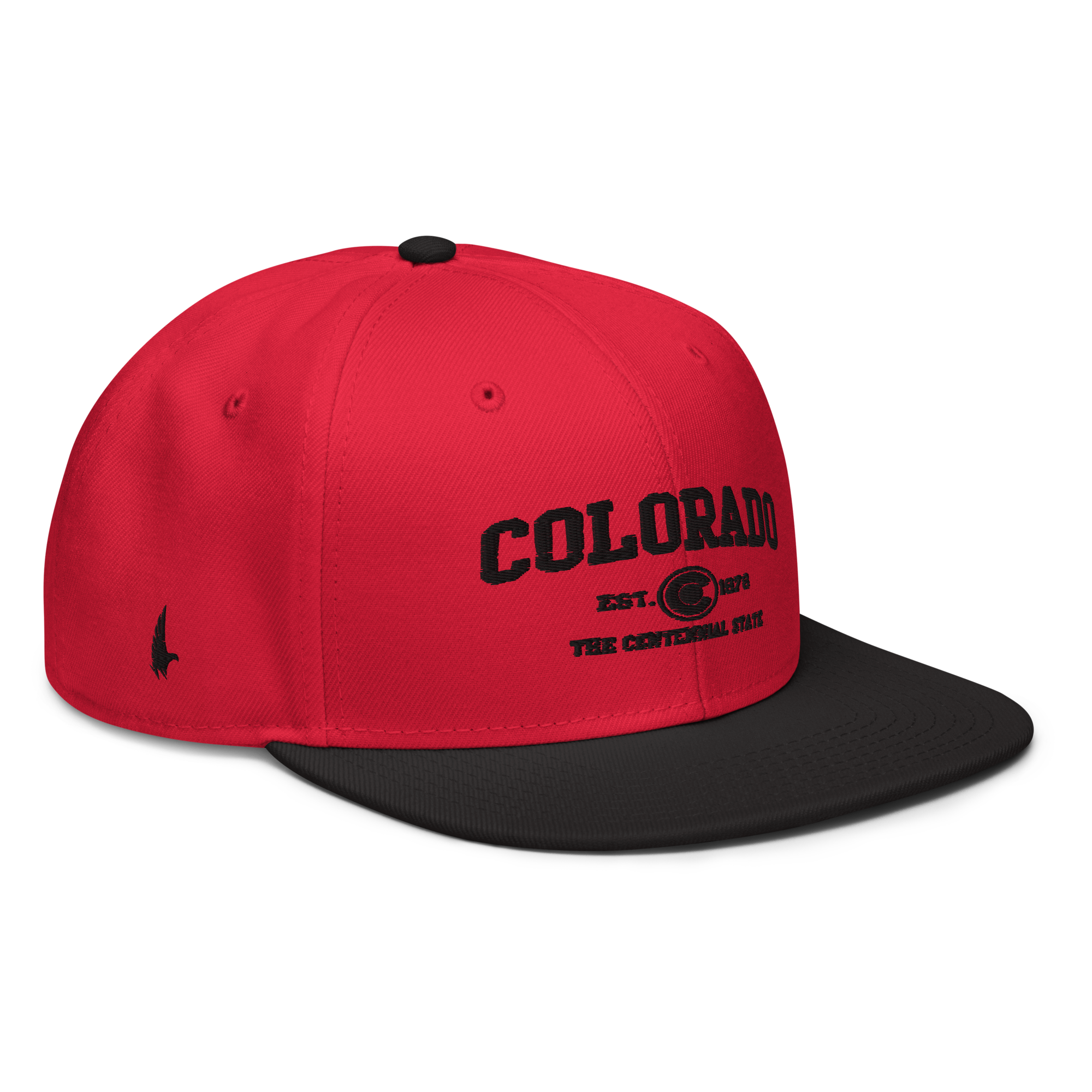 Sportswear Colorado Snapback Hat - Red/Black/Black OS - Loyalty Vibes