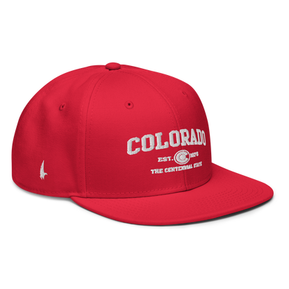 Sportswear Colorado Snapback Hat Red White OS - Loyalty Vibes