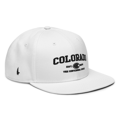 Sportswear Colorado Snapback Hat White Black OS - Loyalty Vibes