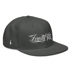 Street Verse Snapback Hat Charcoal Grey - Loyalty Vibes