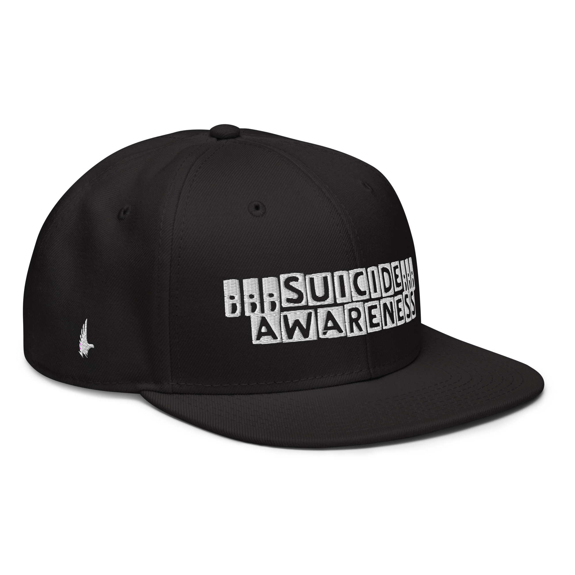 Suicide Awareness Snapback Hat - Black OS - Loyalty Vibes
