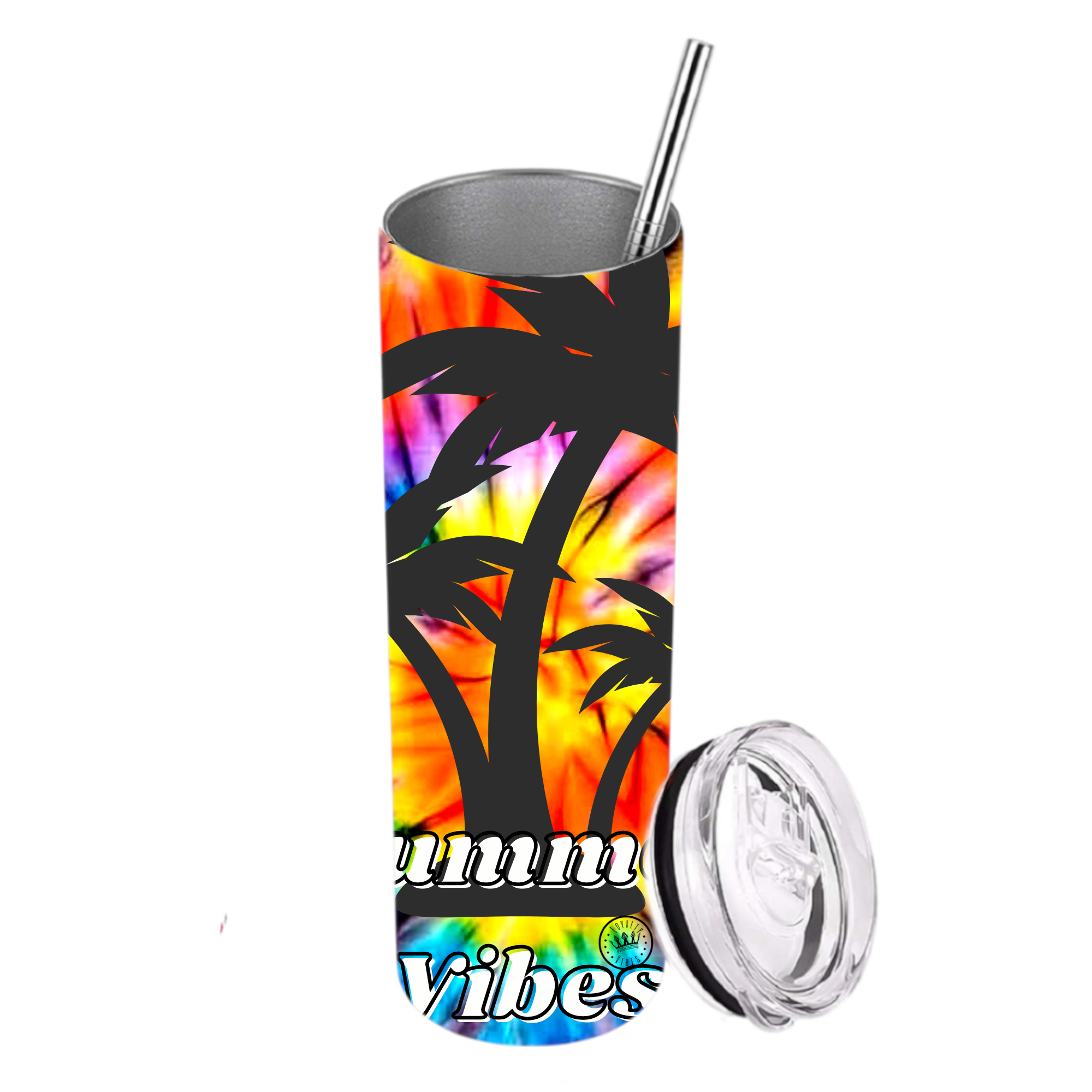 Summer Vibes Tumbler Multi - Loyalty Vibes