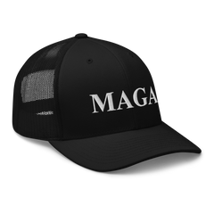 MAGA Trucker Hat - Black OS - Loyalty Vibes