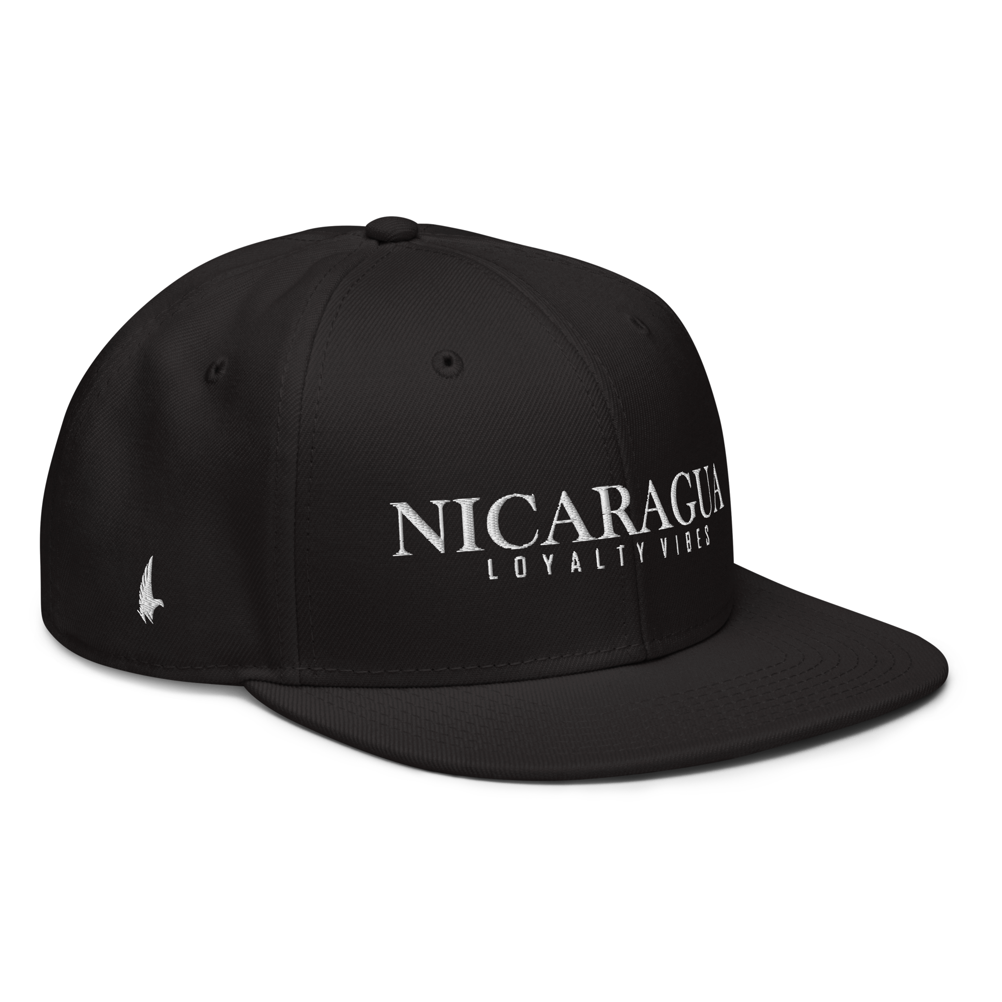 Traditional Nicaragua Snapback Hat Black - Loyalty Vibes