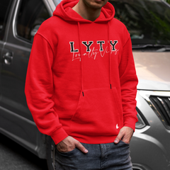 LYTY Logo Hoodie Red - Loyalty Vibes