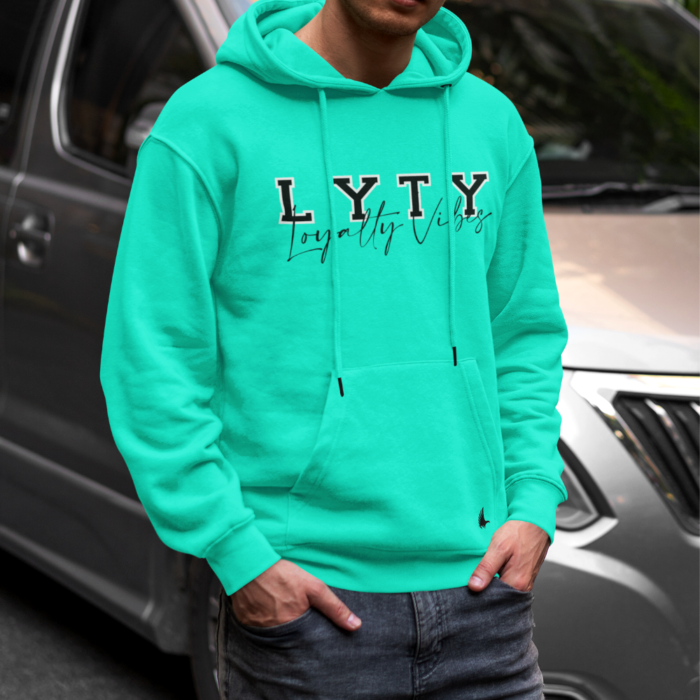 LYTY Logo Hoodie - Teal - Loyalty Vibes